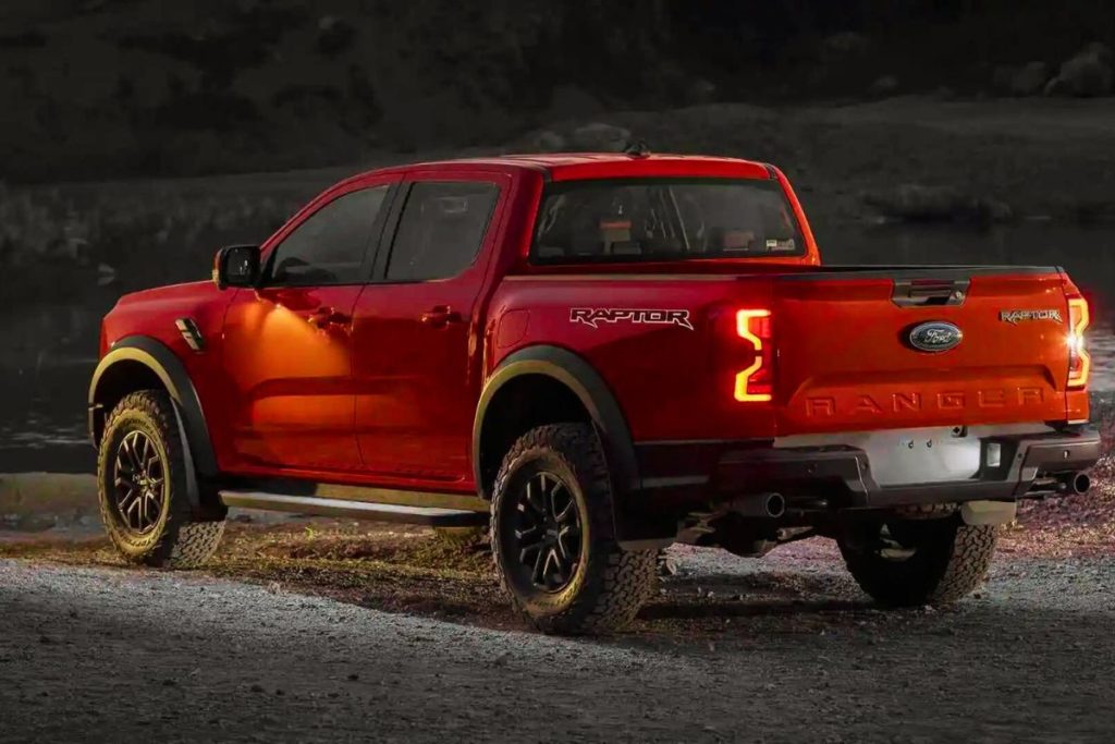 Ford Ranger Raptor Lateral